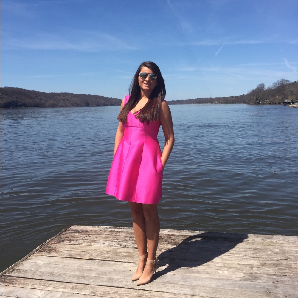 Kate Spade Size 10 hot pink dress